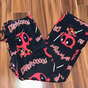 XL Marvel men’s 100% cotton Deadpool pajama pants